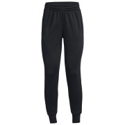 Pantalon de survêtement femmes Under Armour Fleece Jogge vert Black/Black