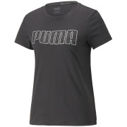 T-shirt femme Puma Stardust Crystalline Short Sleeve Tee vert black