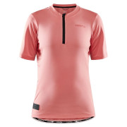 Maillot vélo femme Craft Core Offroad Ss rose Coral