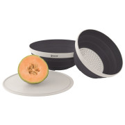 Set de bols et passoire Outwell Collaps Bowl & Colander Set bleu foncé NavyNight