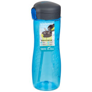 Bouteille Sistema Tritan Quick Flip 800ml bleue