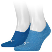 Chaussettes Puma Footie 2P High Cut bleue true blue