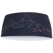 Bandeau Direct Alpine Stripe bleu foncé anthracite/coral