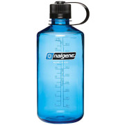 Bouteille Nalgene Narrow Mouth 1l Sustain bleue Slate