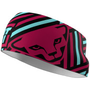 Bandeau Dynafit Graphic Performance Headband noir / rouge beet red/0910 RAZZLE DAZZLE