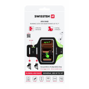 Housse téléphone Swissten Armband Case 7.0" noir černá