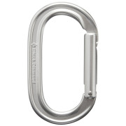 Mousqueton Black Diamond Oval Keylock argenté Polished
