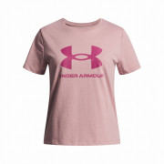 T-shirt enfant Under Armour BIG LOGO SS-PNK rose clair Pink