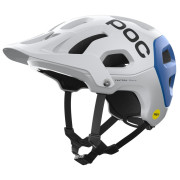 Casque vélo POC Tectal Race MIPS blanc / bleu Hydrogen White/Opal Blue Metallic/Matt