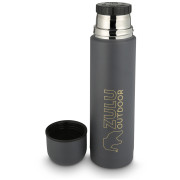 Thermos Zulu Vacuum Flask 0,5L gris / jaune grey/yellow