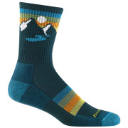 Chaussettes homme Darn Tough Sunset Ridge Micro Crew bleu bottle