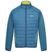 Veste homme Regatta Clumber IV Hybrid bleu clair Moroccan Blue(Citron Lime)