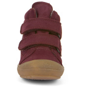 Chaussures barefoot toutes saisons pour enfant Frodo Ollie Tex Bordeaux