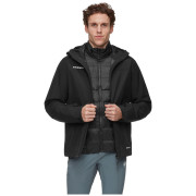 Veste homme Mammut Treeline 3 in 1 HS Hooded Jacket Men noir black-black 0052