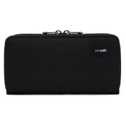 Portefeuille Pacsafe RFIDsafe Continental Wallet noir jet black