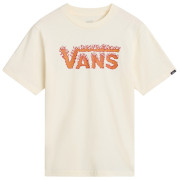 T-shirt enfant Vans KampFyre SS Crew Tee-B blanc antique white