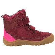 Bottes d'hiver enfant Viking Outdoor Footwear Alv Barefoot Paw Warm WP 2V Burgundy