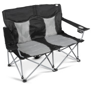 Chaise Kampa Lofa Double noir / gris Fog