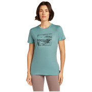 T-shirt femme Icebreaker Women Merino 150 Tech Lite SS Tee Terrain