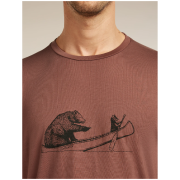 T-shirt fonctionnel homme Icebreaker Merino Blend Core SS Tee Canoe Companions