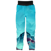 Pantalon softshell enfant WAMU Dragon Fantasy bleu BLUE