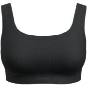 Soutien-gorge sport Icebreaker W Mer Rib Lotus Bra noir Black