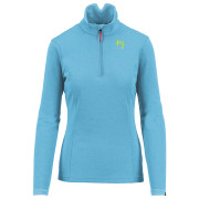 Sweat-shirt femme Karpos Pizzocco W Half Zip bleue Blue Atoll