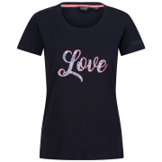 T-shirt femme Regatta Filandra VIII bleu / bleue claire Navy Love