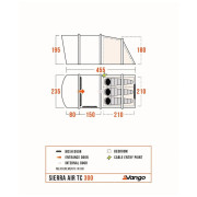 Tente Vango Sierra Air TC 300