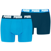 Caleçon homme Puma Everyday Basic Boxer 2P bleu / bleue claire blue combo