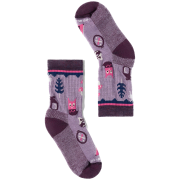 Chaussettes enfant Smartwool Kids' Hike Light Cushion Critter Cache C violet Purple Dawn