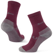 Chaussettes Zulu Bambus Trek W bordeau wine