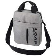 Sac bandoulière Loap Dorn gris / noir