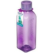 Bouteille Sistema Square 725ml violet / gris