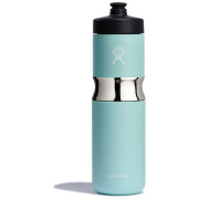 Bouteille Hydro Flask Wide Mouth Insulated Sport Bottle 20oz bleu clair dew