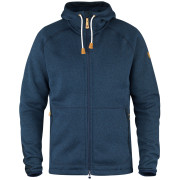 Sweat-shirt homme Fjällräven Övik Fleece Hoodie M bleue Navy