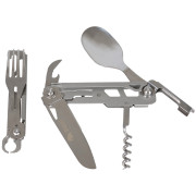 Outil multifonction Zulu Multispork 6in1 argenté silver