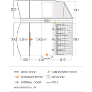 Tente Vango Langley 600 XL