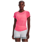 T-shirt femme Under Armour Streaker SS rose Pink Shock / Pink Shock / Reflective