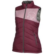 Gilet femme Zulu Nevis W bordeau Wine