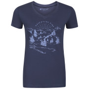 T-shirt fonctionnel femme Alpine Pro Grema 2 bleu foncé VINTAGE INDIGO VARIANTA PA