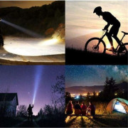 Lampe torche rechargeable Solight LED 400lm + cyclo