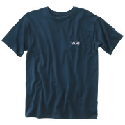 T-shirt homme Vans MN Left Chest Logo Tee bleue Navy/White