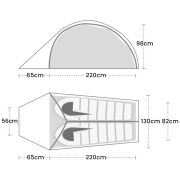 Tente ultra-légère Terra Nova Equipment Solar Photon 2