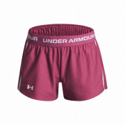 Short enfant Under Armour G Tech Play Up Short-RED violet foncé / rose Red