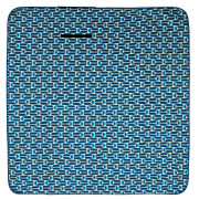 Couverture pique-nique Regatta Orla Picnic Rug bleue Navy Tall Flowers