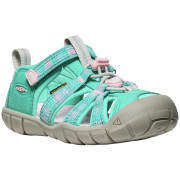 Sandales enfant Keen Seacamp II Cnx Children Bright Aqua/Giggle Pink bleu clair bright aqua/giggle pink