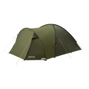 Tente de randonnée Regatta Elkon 4 Person Tent vert Nephrite Green Olive Night