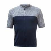 Maillot vélo homme Sensor Cyklo Motion bleu / gris