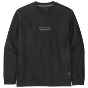 Sweat-shirt homme Patagonia Men's '95 Oval Logo Uprisal Crew Sweatshirt noir Black